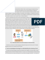 Fig. 1. Relationship Between AI and Natural Language Processing Technology