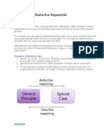 Inductive and Deductive Arguments