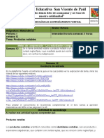 Abril 20. Matematicas 8.productos Notables.