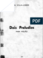 Villa-Lobos-Preludio #3 (1 Versión)