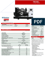 3 Phase 1500RPM Generating Set