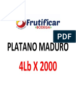 PLATANO MADURO