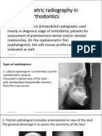 L1TQ - Cephalometrics in Orthodontics