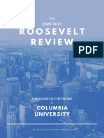 The 2020-21 Roosevelt Review