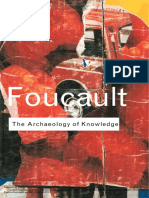 Archaeology of Knowledge - (Cover)