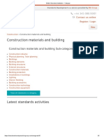 BSI - Construction Materials and Building - 5639 Standards Results