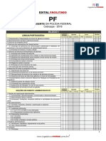 Edital Facilitado PF Agente