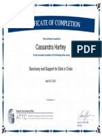 Girl4 Certificate of Completion