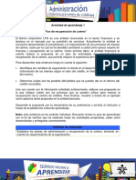 Evidencia Propuesta Plan de Recuperacion de Cartera