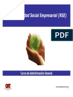 Responsabilidad Social Empresarial (RSE)