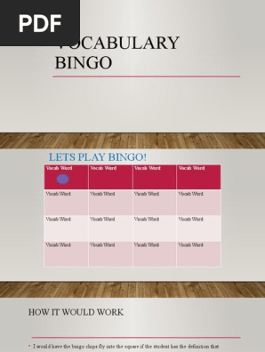 bingo game