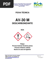 Desinfectante Vortexx ES: Eficiencia y Seguridad | PDF | Concentración ...