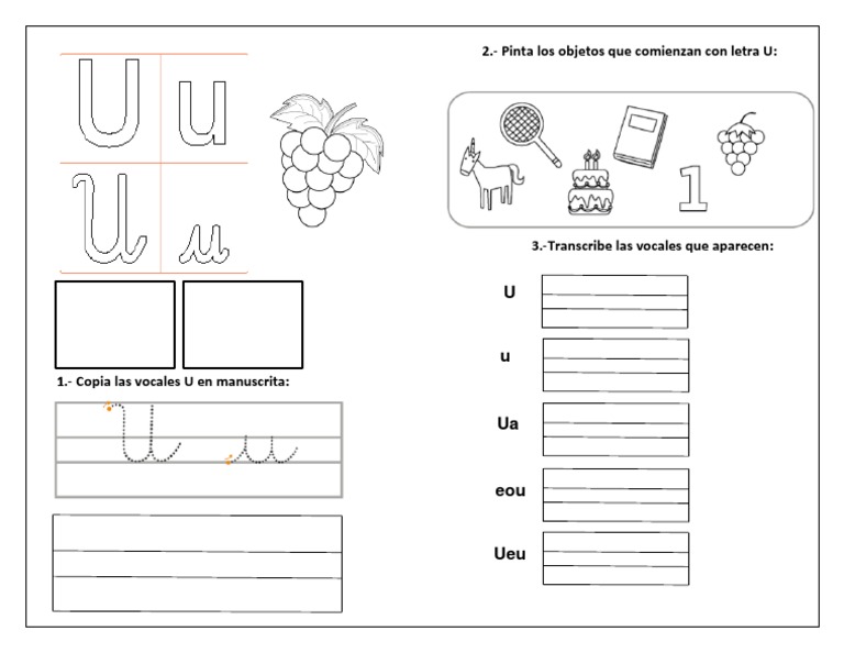 Ficha U | PDF | Artes del lenguaje y disciplina | Arte