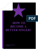 How To Become A Better Singer