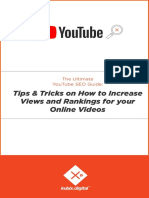 Tips & Tricks On How To Increase Views and Rankings For Your Online Videos