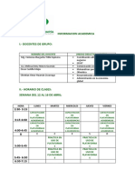 Informacion Academica Administracion