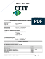 Safety Data Sheet: 1. Identification of The Substance/mixture and of The Company/undertaking