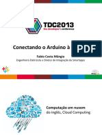 Conectando o Arduino À Nuvem: Fabio Costa Mângia