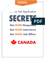 Online Job Application Secrets Workbook