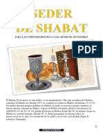 Seder de Shabath