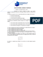 Problemario 02 TIPO EXAMEN TEMA IV Matrices Vectores