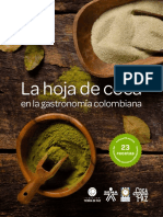 La Hoja de Coca en La Gastronomia Colombiana