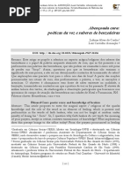 Abençoada cura - poéticas da voz e saberes de benzedeiras