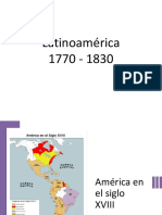 Latinoamérica 1770 - 1830