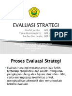 Evaluasi Strategi