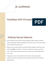 Klasifikasi Perceptron