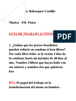 GUÍA DE TRABAJO AUTÓNOMO Musica y ED - Fisica