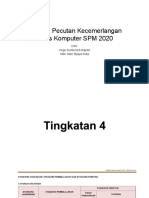 Bengkel Pecutan Kecemerlangan Sains Komputer SPM 2020: Oleh: Cikgu Sunita Binti Maydin SMK Dato' Bijaya Setia