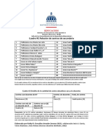 Relación de Centros de Secundaria ARREGLADO