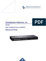 Grandstream Networks, Inc.: HA100 High Availability Kit For UCM6510