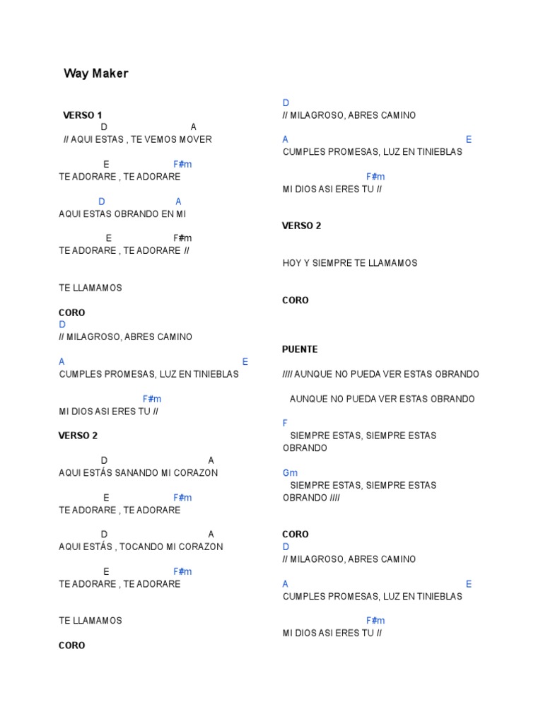 Letra de 