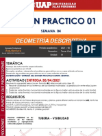 Examen Práctico 01 Geometría Descriptiva