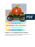 Cinder's Car Amigurumi Free Pattern