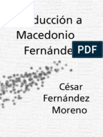 FERNANDEZ MORENO CESAR - Introduccion A Macedonio Fernandez