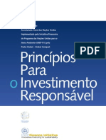 P Rincipios para o Investimento Responsavel Unep Fi