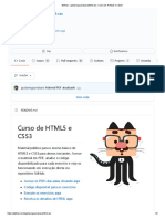 GitHub - Gustavoguanabara - Html-Css - Curso de HTML5 e CSS3