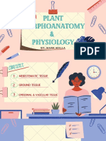Plant Morphoanatomy & Physiology