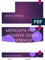 Sistem Operasi - Sesi 1 Intro