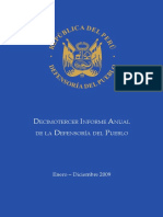 Peru Annual Report 2009 SP