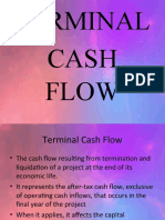 Calculate Terminal Cash Flow