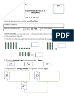 Evaluación Sumativa 2° B