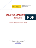 Boletin Informativo CEDISS 53 Junio-Noviembre 2020
