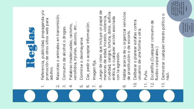 Reglas | PDF