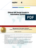 Chapter 4 Ethical and Social Issues in Is
