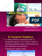 Anestesia Pediatrica SJB