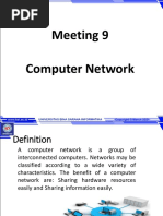 Meeting 9 Computer Network